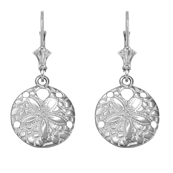 sand dollar earrings