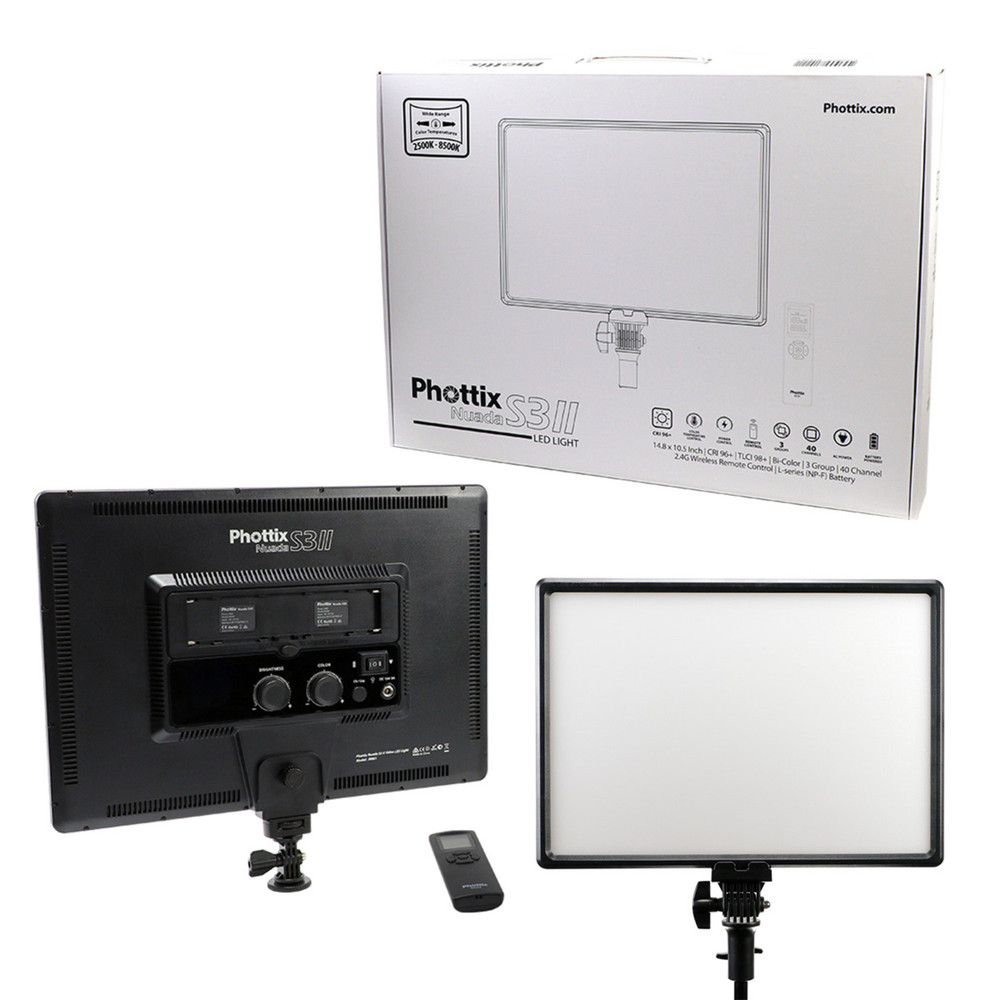 Phottix Nuada S3 II Softlight Bicolor LED Panel