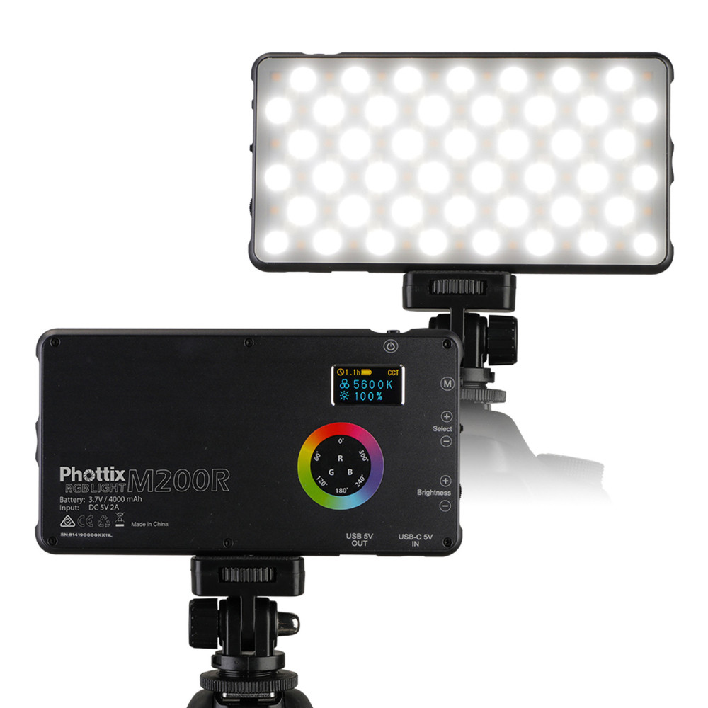Phottix M200R RGB Light (Open Box)