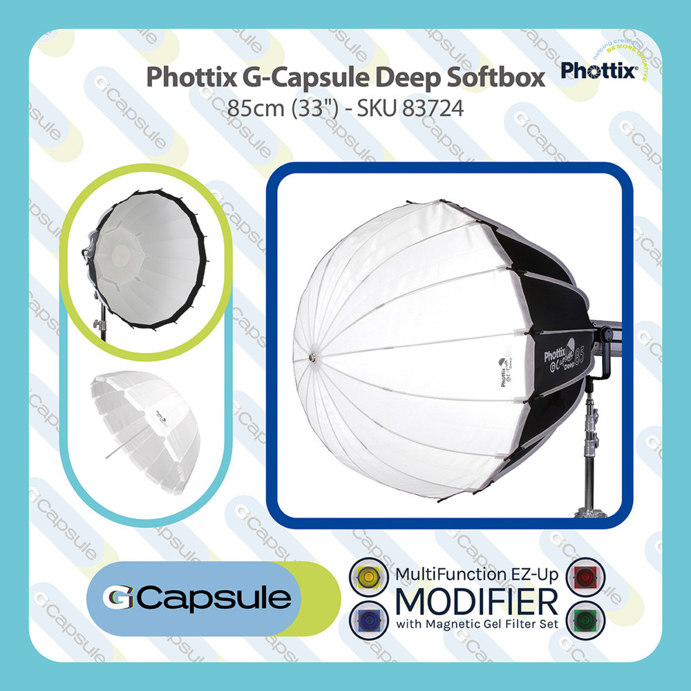 Phottix Phottix G-Capsule Deep Softbox 85cm (33")