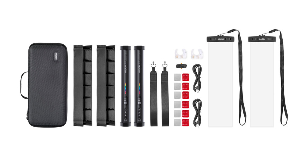 Godox TL30 RGB Tube Light 2-Light Kit