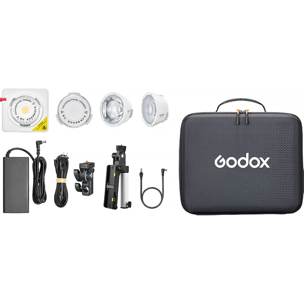 Godox ML100R RGB Portable LED Light Kit (36 Lens & V-Mount Handgrip)