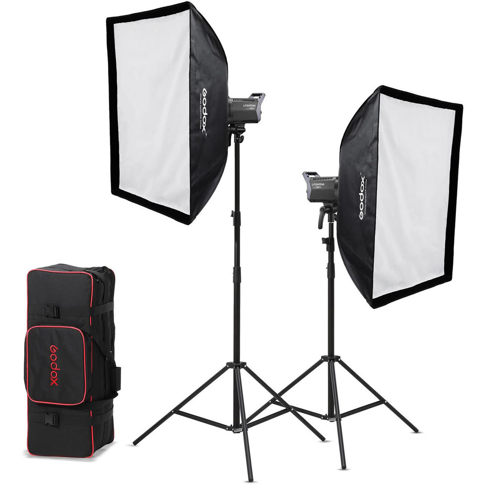 Godox Litemons LA200D Daylight LED Light Kit