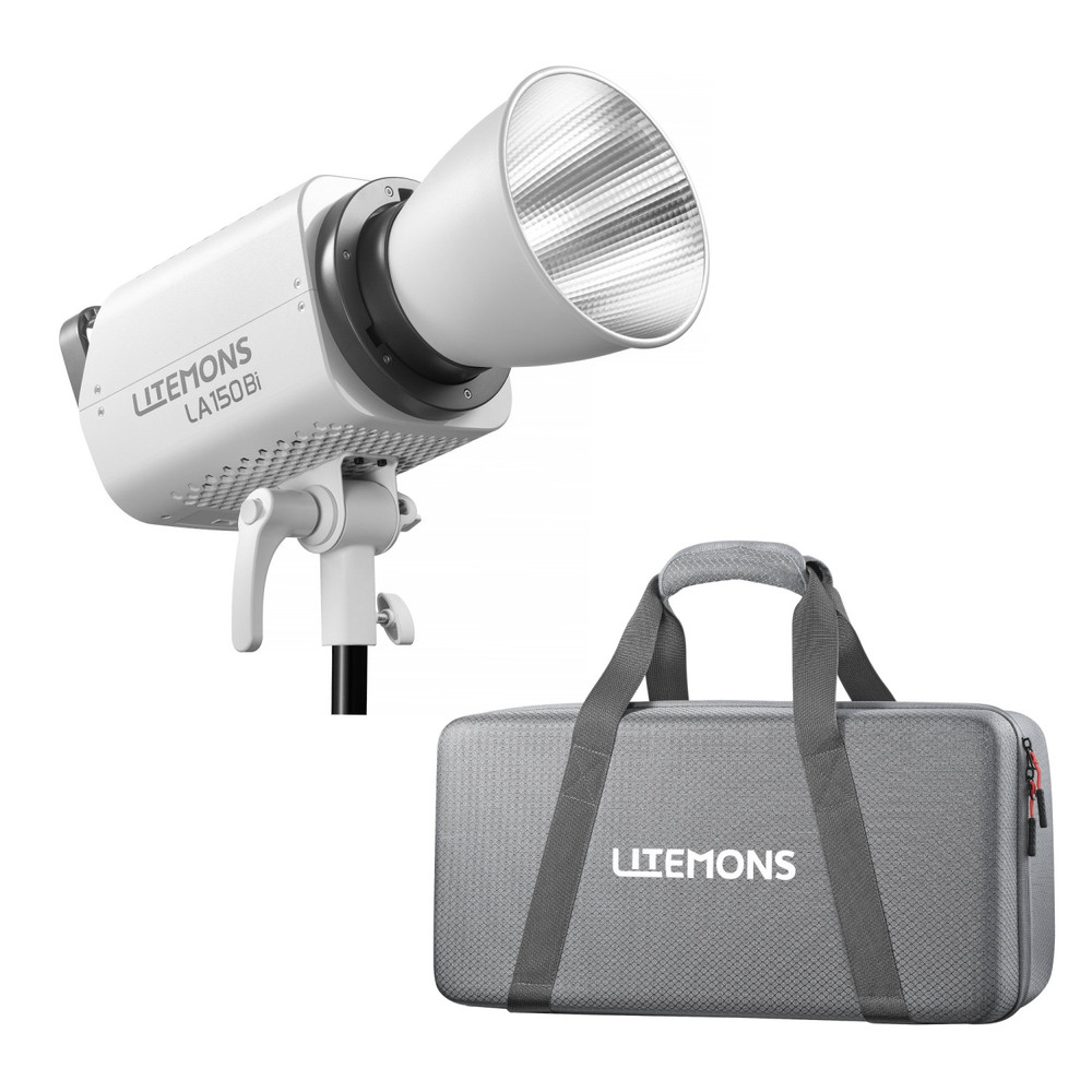 Godox Litemons LA150R RGB LED Video Light (White) Kit with Carry Case