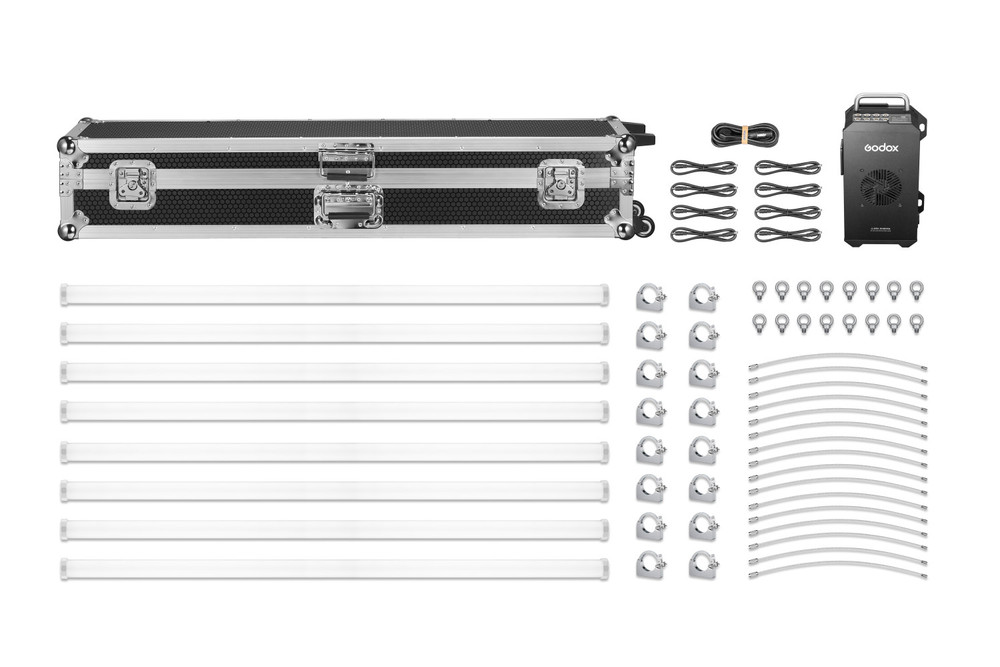 Godox KNOWLED TP4R Pixel RGB LED Tube Light (4', 8-Light Kit)