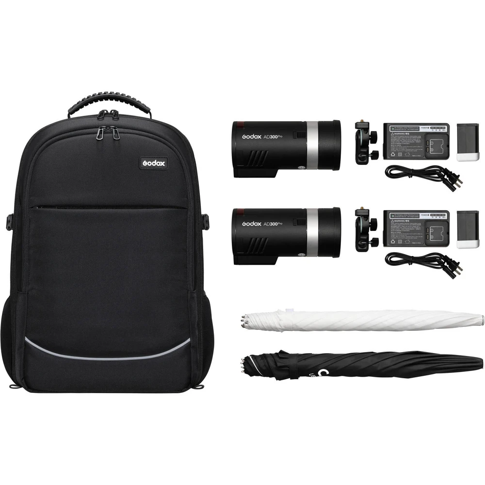 Godox AD300Pro 2-Light Kit with Backpack