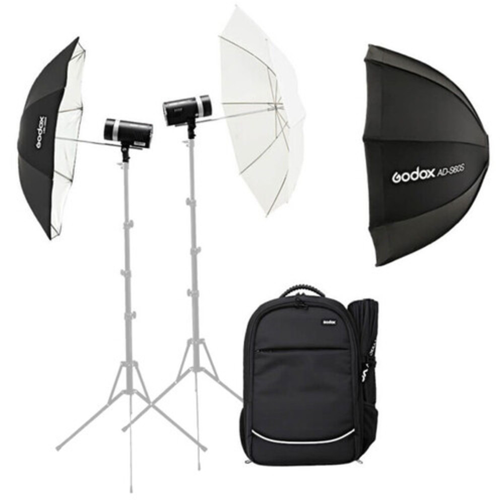 Godox AD300Pro 2-Light Kit with Backpack & Octa Softbox