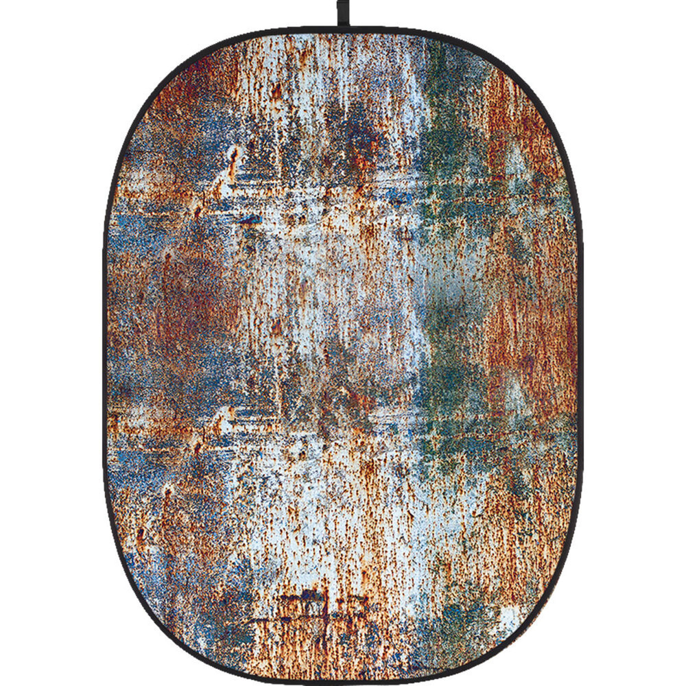 Godox 5 x 6' Collapsible Background (Rusty Wall 4)