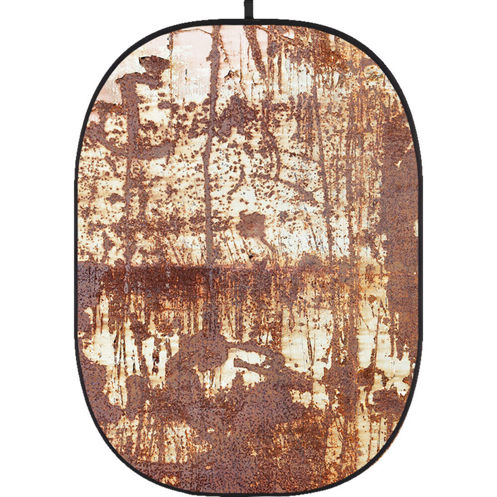 Godox 5 x 6' Collapsible Background (Rusty Wall 10)