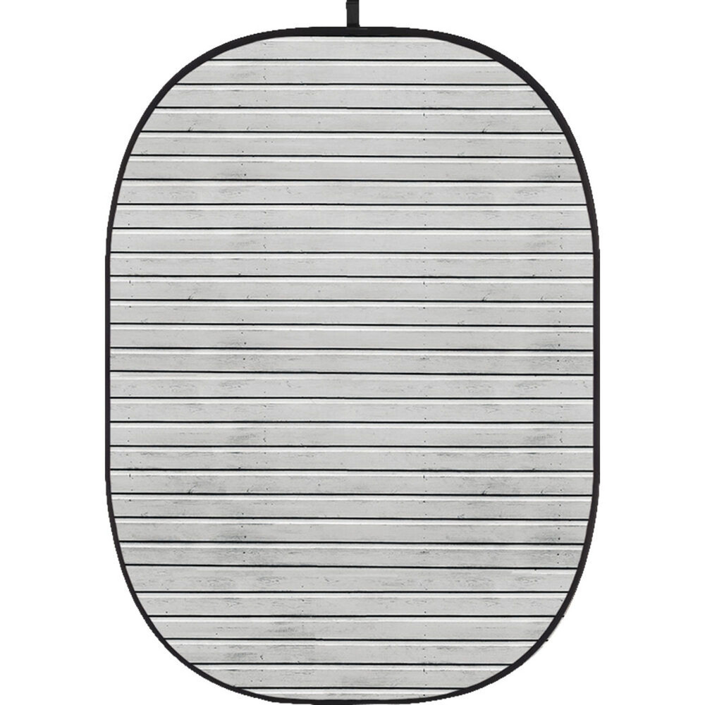 Godox 5 x 6' Collapsible Background (Wooden Wall 3)
