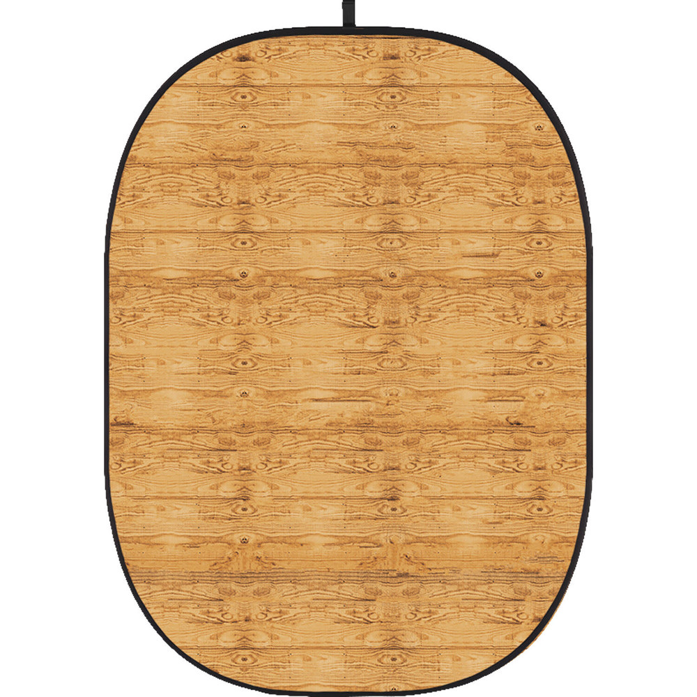 Godox 5 x 6' Collapsible Background (Wooden Wall 2)