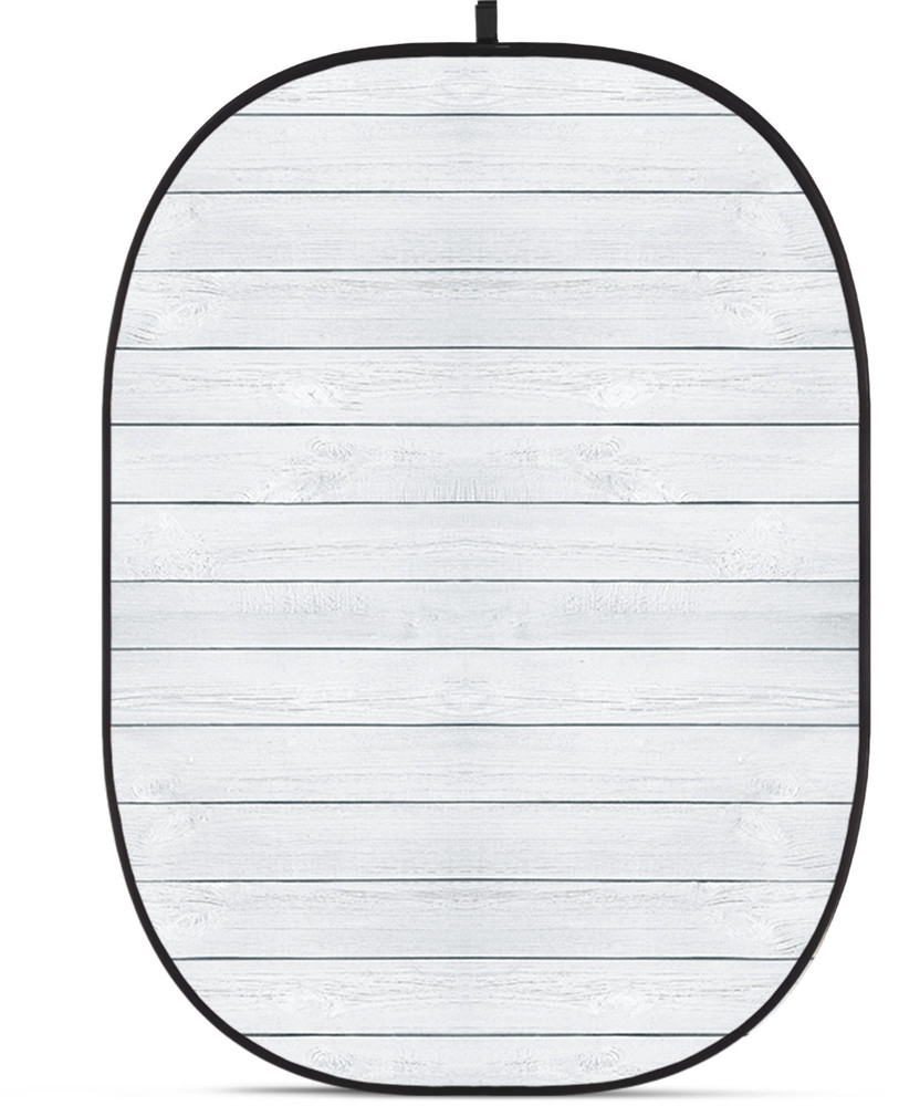 Godox 5 x 6' Collapsible Background (Wooden Wall 11)