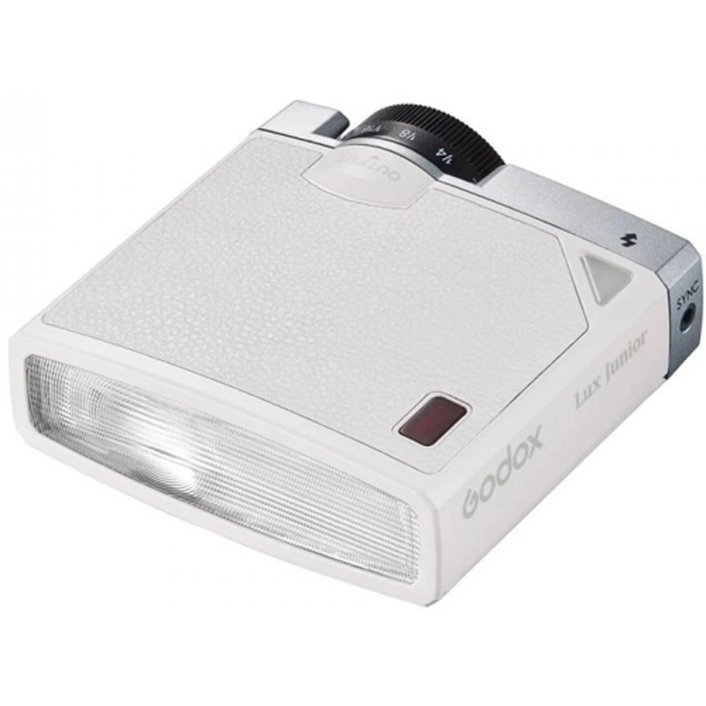 Godox Lux Junior Retro Camera Flash (White)