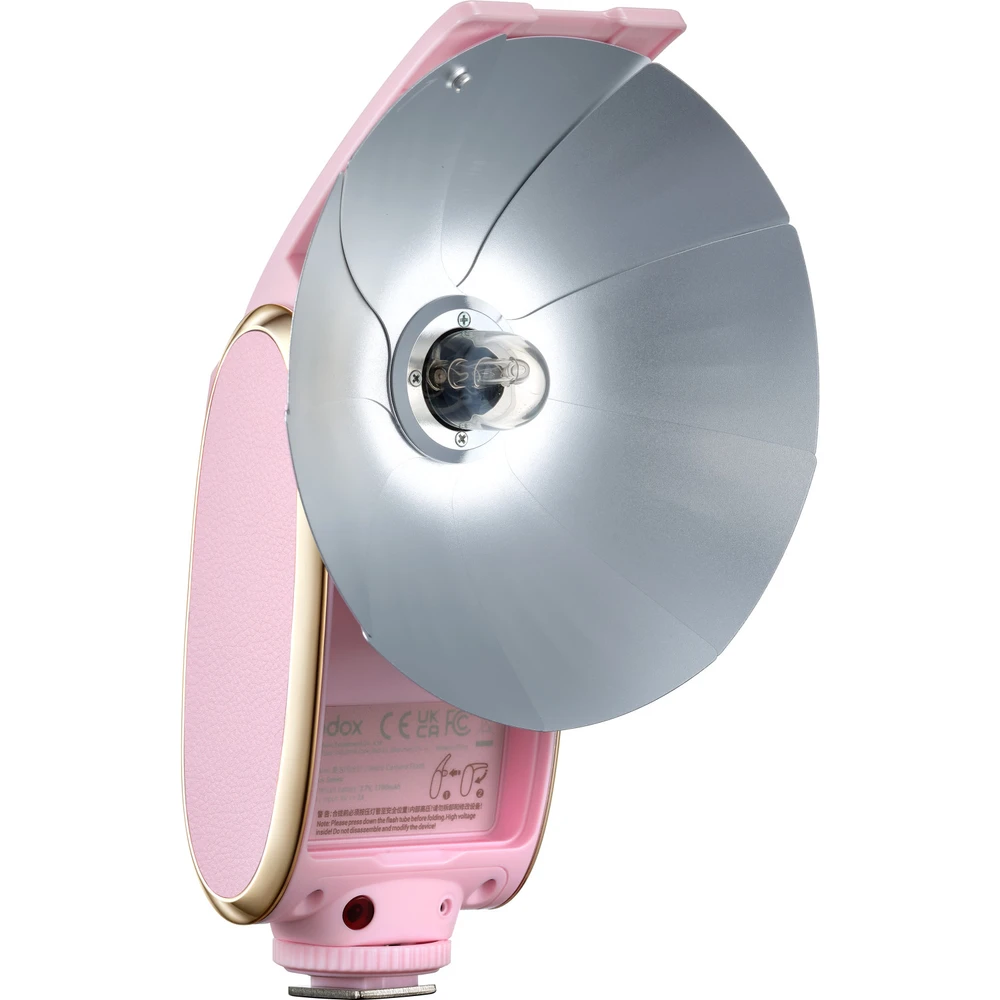 Godox Lux Senior Retro Camera Flash (Pink)