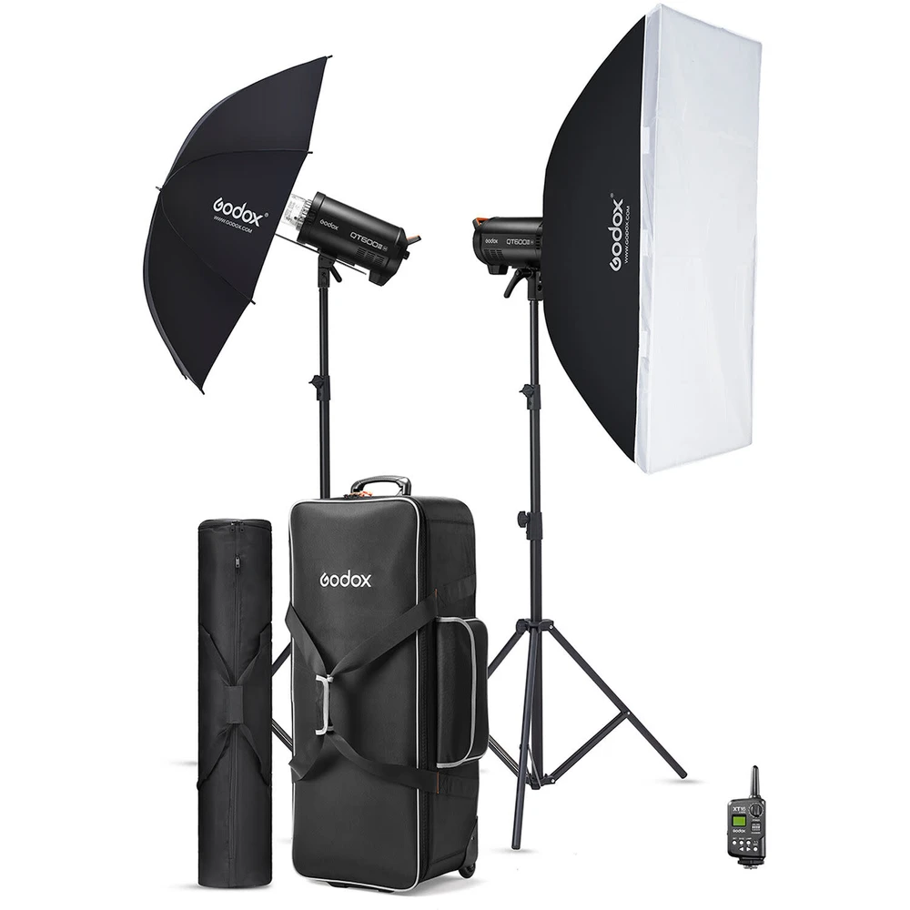 Godox QT600IIIM Studio Flash Monolight (2-Light Kit)