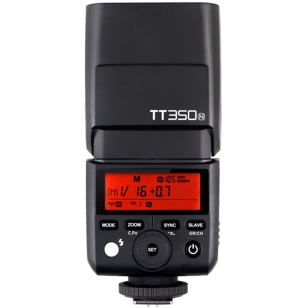 Godox TT350N フラッシュ TTL機能付き Godox TT350N Mini Thinklite TTL Flash for Nikon Cameras | Godox USA