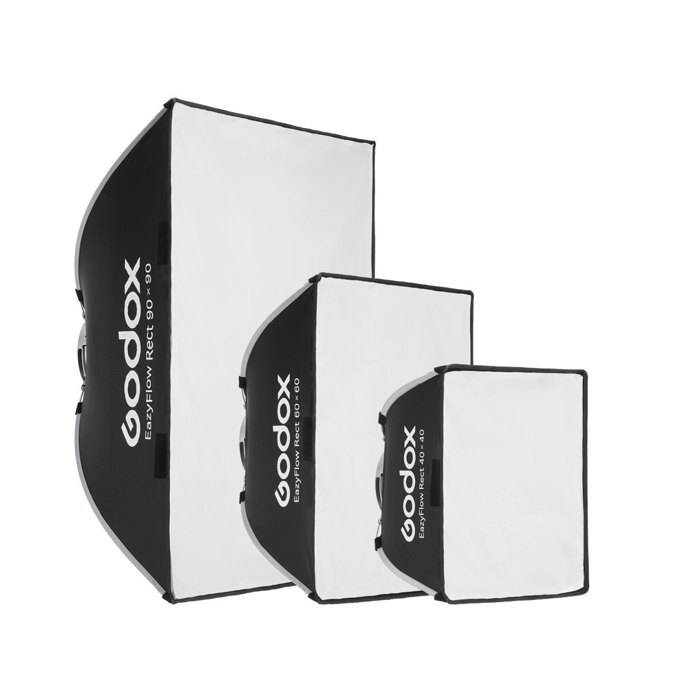 Godox EazyFlow Quick Setup Rectangular Softbox with Bowens Mount (40 x 40 cm)
