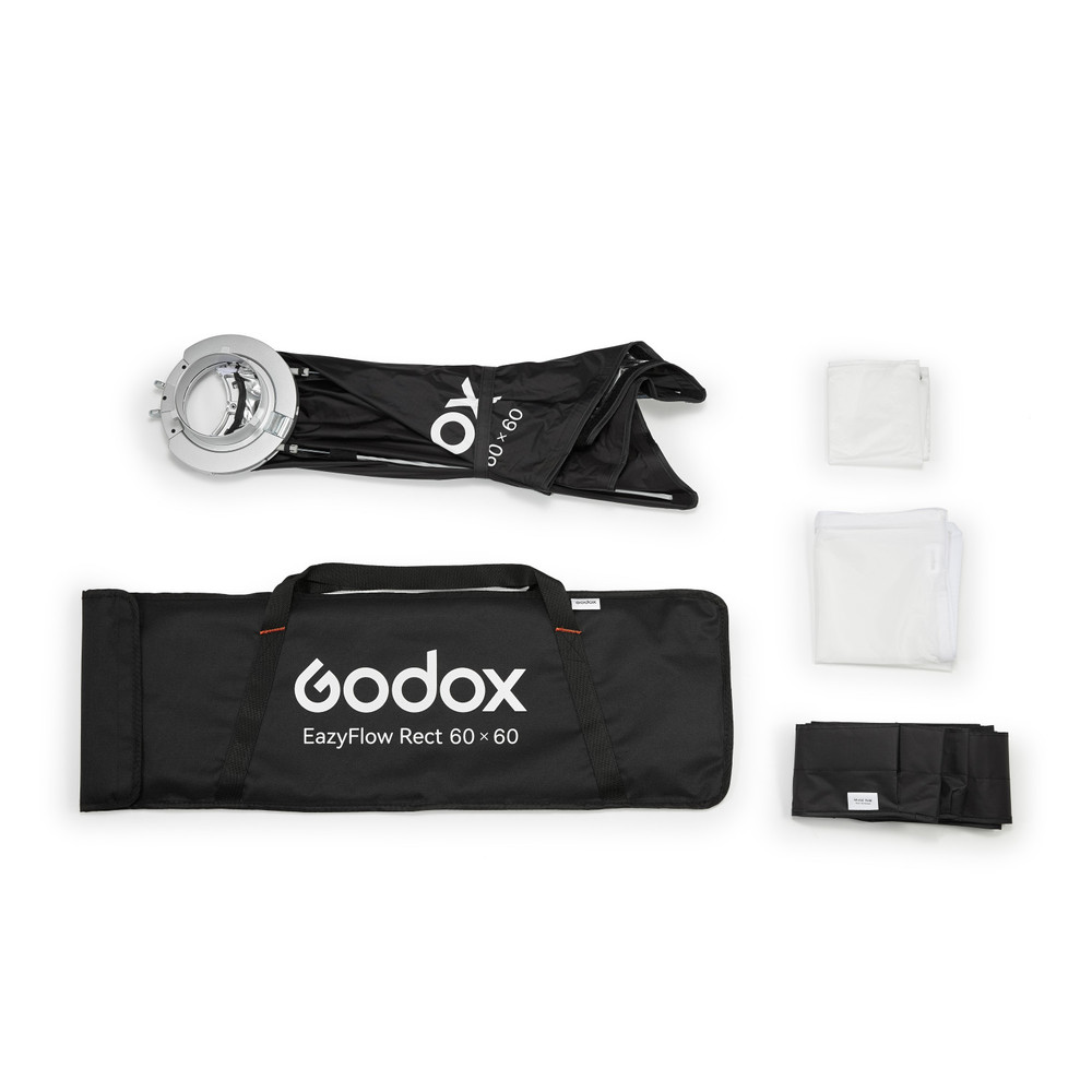 Godox EazyFlow Quick Setup Rectangular Softbox with Bowens Mount (90 x 90 cm)