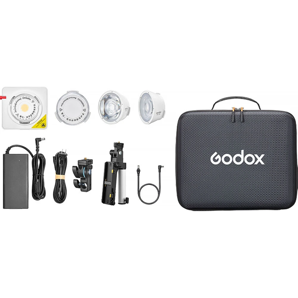Godox ML100R RGB Portable LED Light Kit (36 Lens & NP-F Handgrip) (Open Box)