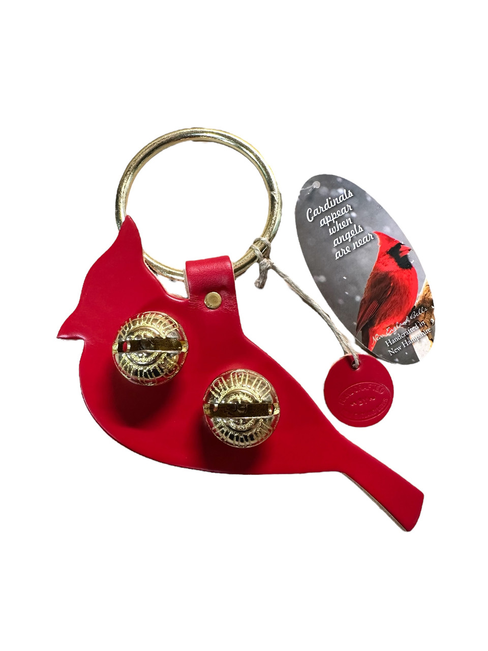 Designer Door Chimes - Red Cardinal - New England Bells