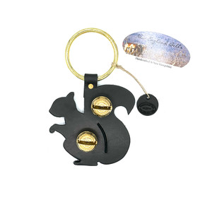 Black Leather with Brass Bells
