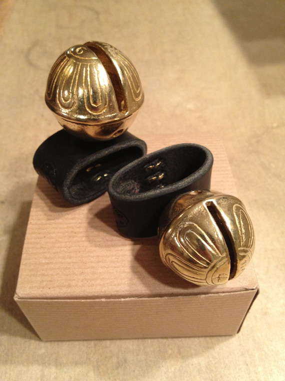  Hunting Dog Collar Bell Set -  #4 and #6 Bells