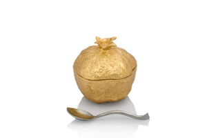 Pomegranate Mini Pot w/ Spoon