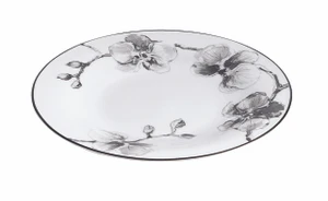 MICHAEL ARAM BLACK ORCHID TIDBIT PLATE
