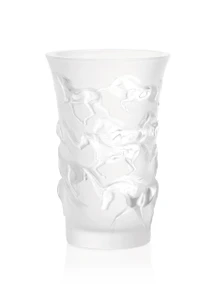 LALIQUE MUSTANG VASE
