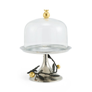 Pomegranate Pastry Dish w/ Dome