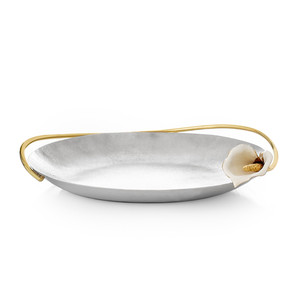 Calla Lily Round Plate 