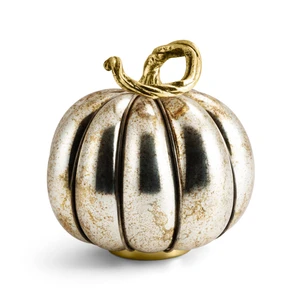 Glass Pumpkin Sm