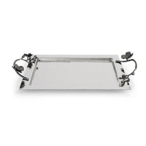 Black Orchid Serving Tray Med