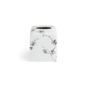 Black Orchid Bath Collection Tissue Box Holder