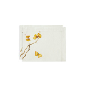 Butterfly Ginkgo Fingertip Towel Stand - Towel Set