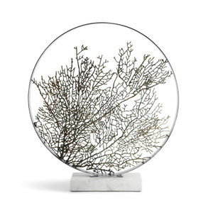 Fan Coral 32" Moon Gate Sculpture