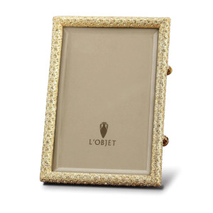 Rectangular Pave Frame - Gold 8x10