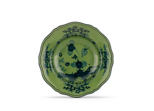 SOUP PLATES MALACHITE