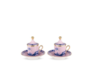 COFFEE SET FOR TWO AZALEA (SET OF 2)