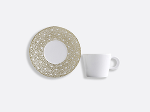 ÉCUME MORDORÉ Tea cup and saucer gift box - 5.7 oz