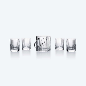 HARMONIE ON THE ROCKS TUMBLERS AND ICE BUCKET SET HARMONIE ON THE ROCKS TUMBLERS AND ICE BUCKET SET