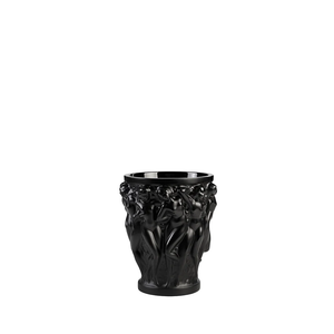 BACCHANTES SMALL VASE BLACK CRYSTAL