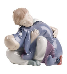 NAO DREAMS WITH EEYORE DISNEY FIGURINE