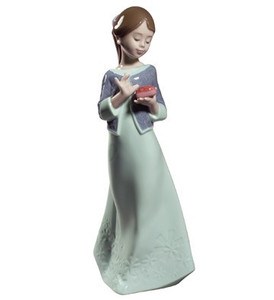 NAO A GIFT FROM THE HEART COLOR SPLASH FIGURINE