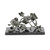 MICHAEL ARAM BLACK ORCHID VERTICAL NAPKIN HOLDER