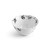 MICHAEL ARAM BLACK ORCHID SERVING BOWL