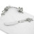 White Orchid Small Cheese Board w/ Knife