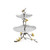 Butterfly Ginkgo 2 Tier Etagere 