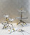 Butterfly Ginkgo 2 Tier Etagere 