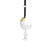SANTA CRESCENT MOON ORNAMENT